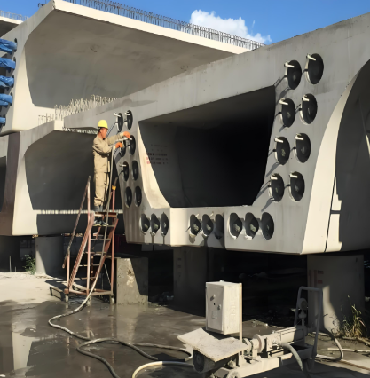 海港压浆料施工流程及注意事项